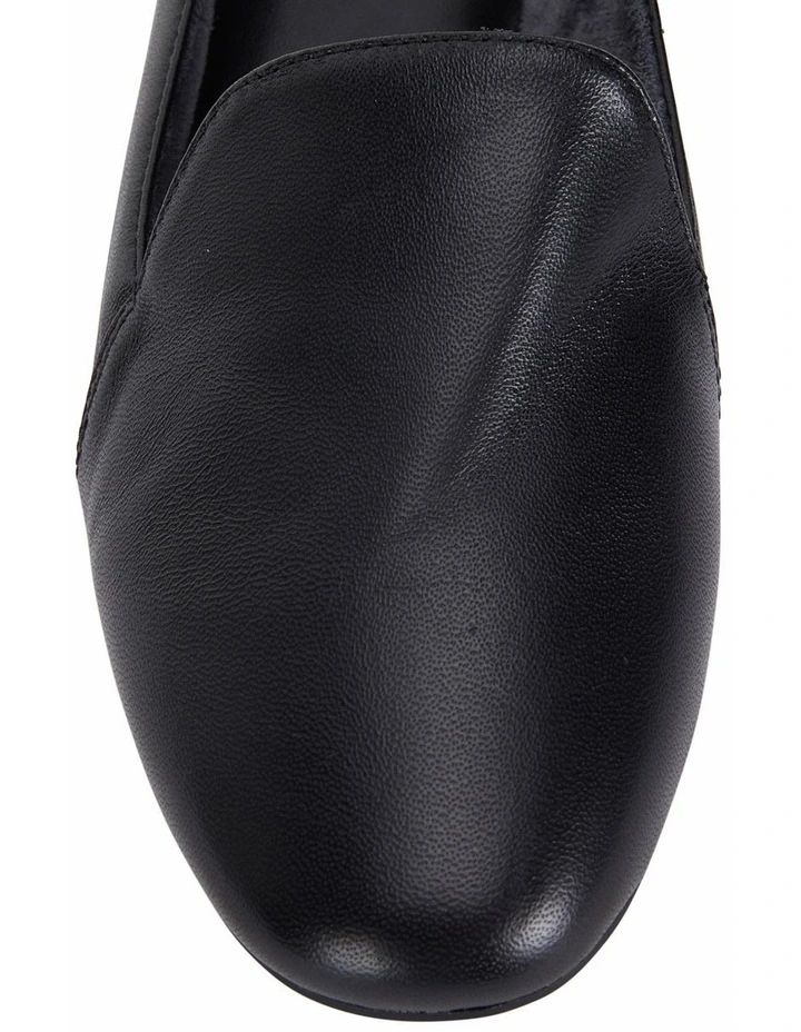 Castle Flat Shoes in Black Glove image 6