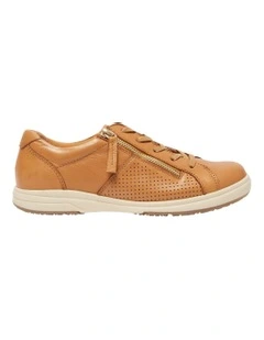 Normandy Leather Sneakers in Tan