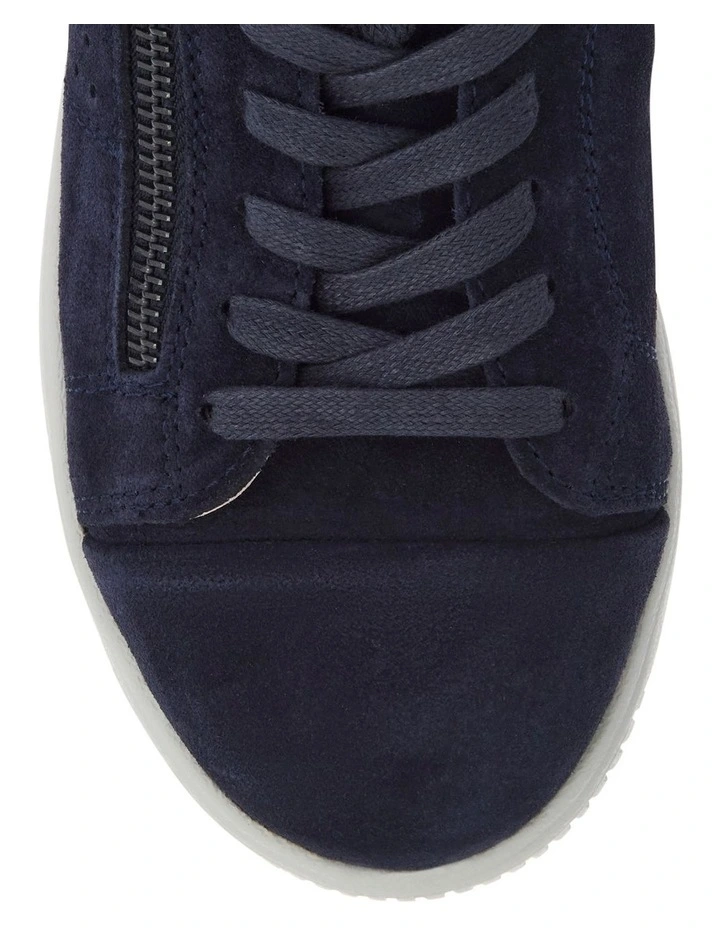 Novella Sneakers in Navy Suede image 4
