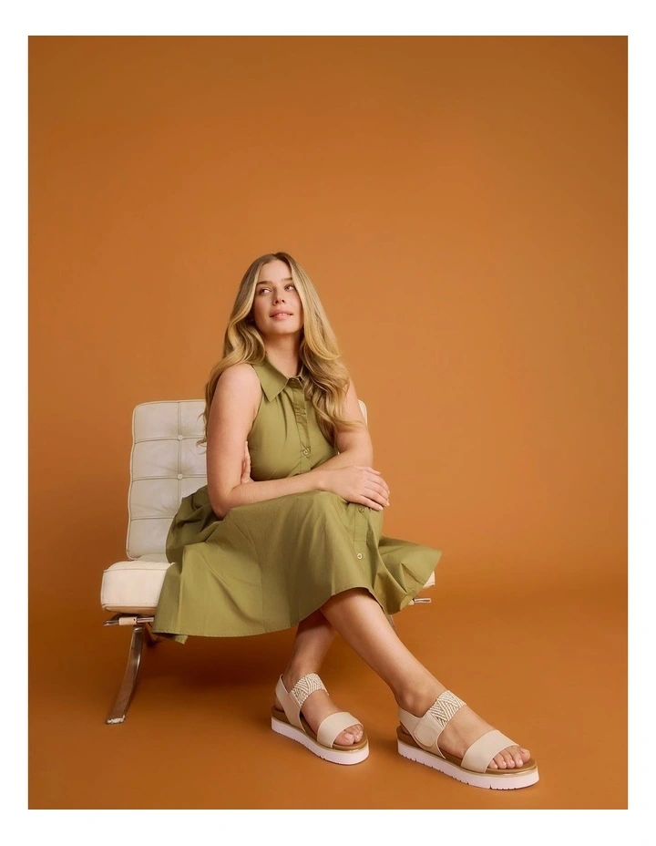 Sunset Sandals in Nude Multi image 3