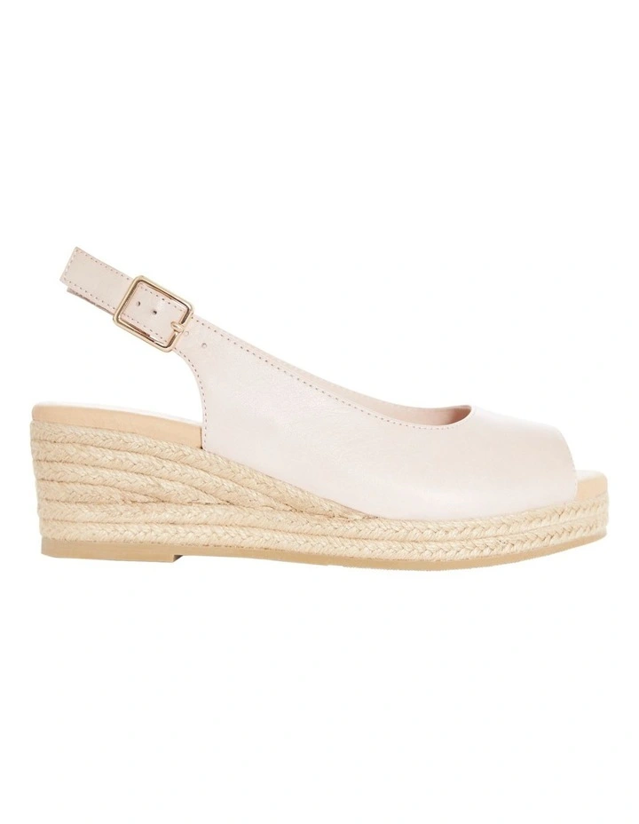 Belmont Sandals in Blush Leather image 1