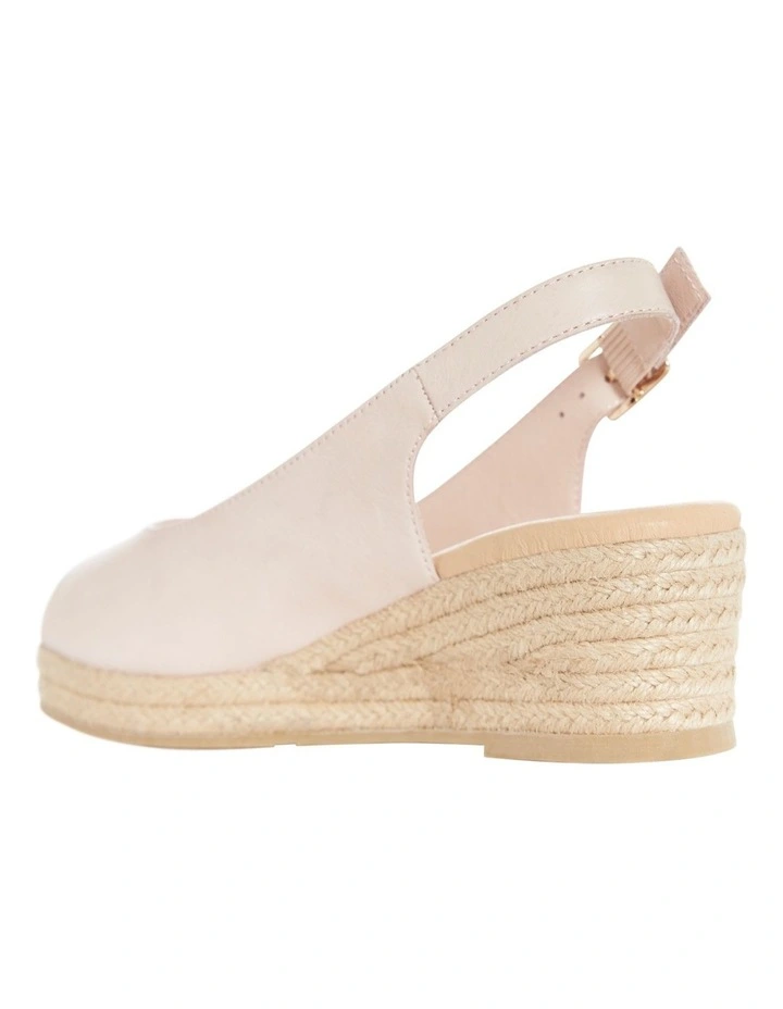 Belmont Sandals in Blush Leather image 3