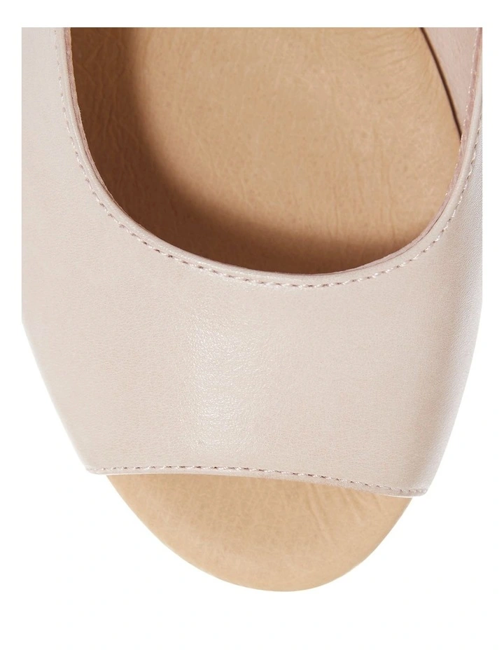 Belmont Sandals in Blush Leather image 4