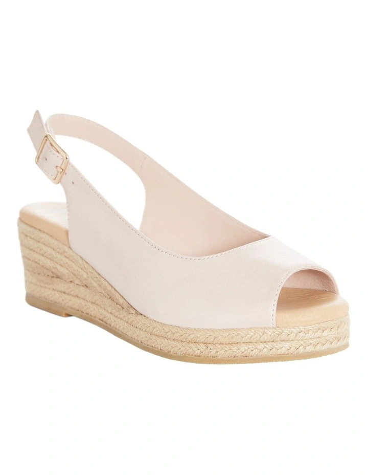 Belmont Sandals in Blush Leather image 5