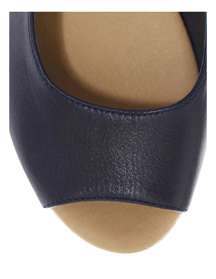 Belmont Sandals in Navy Leather image 4
