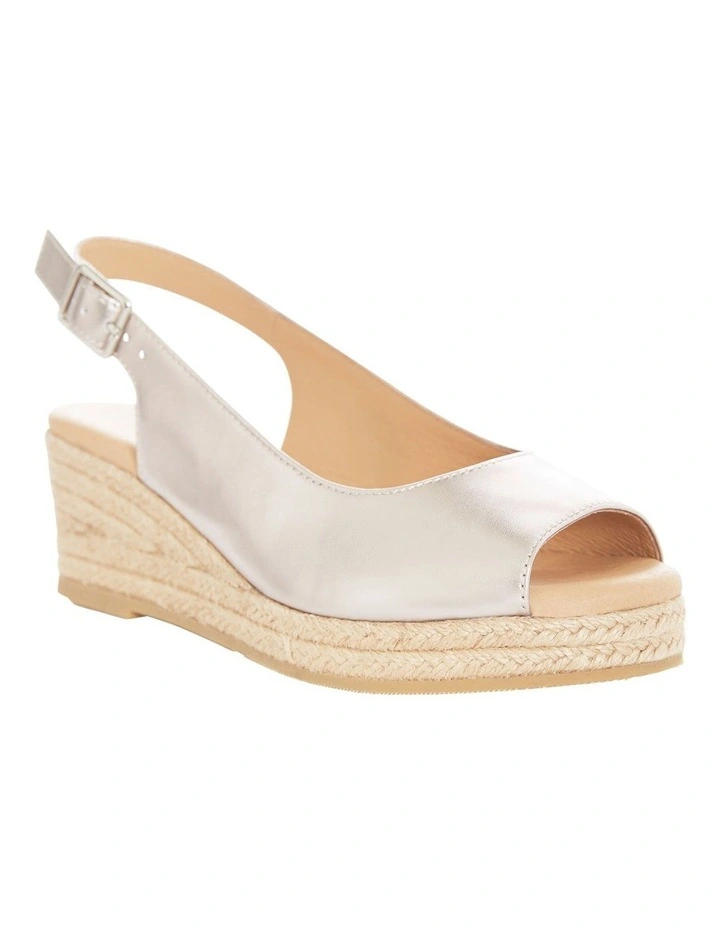 Belmont Sandals in Pewter Metallic image 2