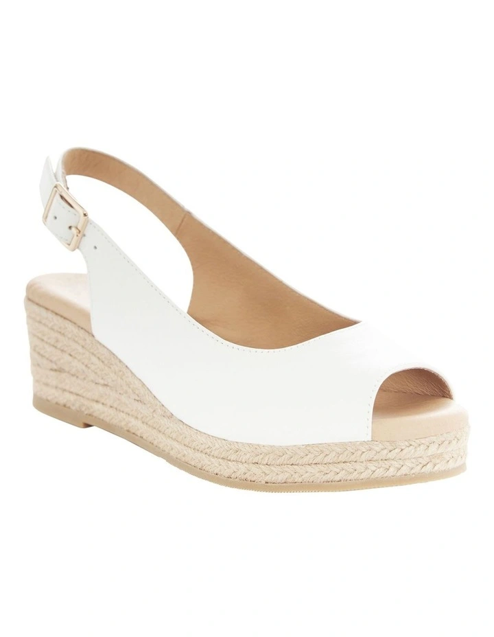 Belmont Sandals in White image 2