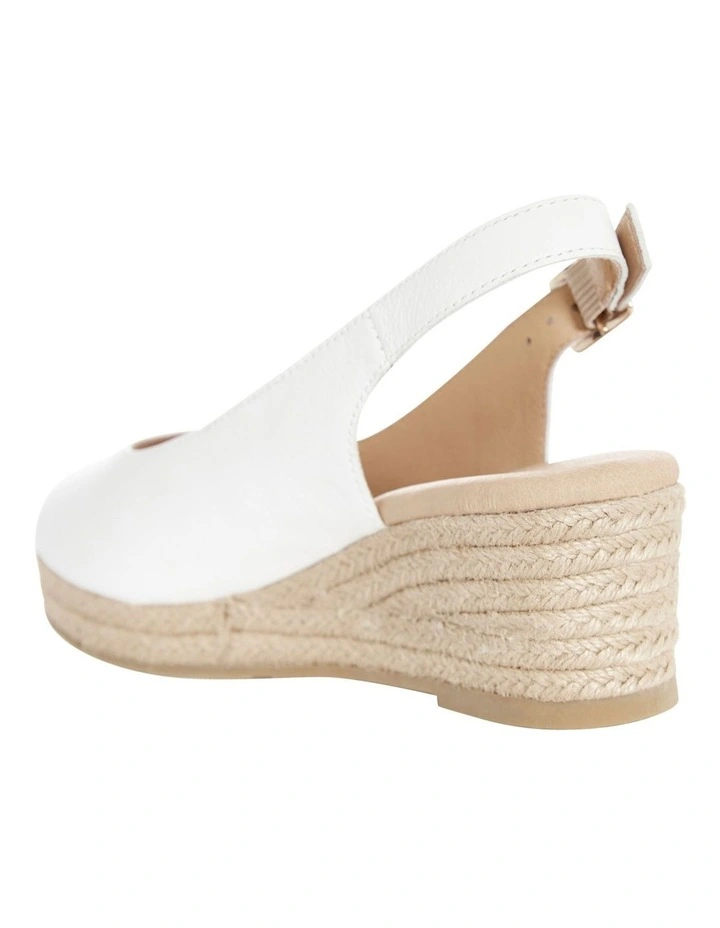 Belmont Sandals in White image 3