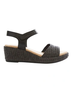 Bangkok Sandals in Black