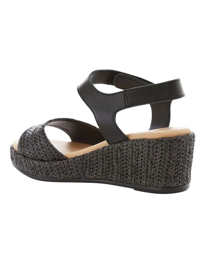 Bangkok Sandals in Black image 3