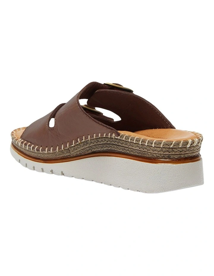 Hutch Sandals in Chocolate Leather image 3