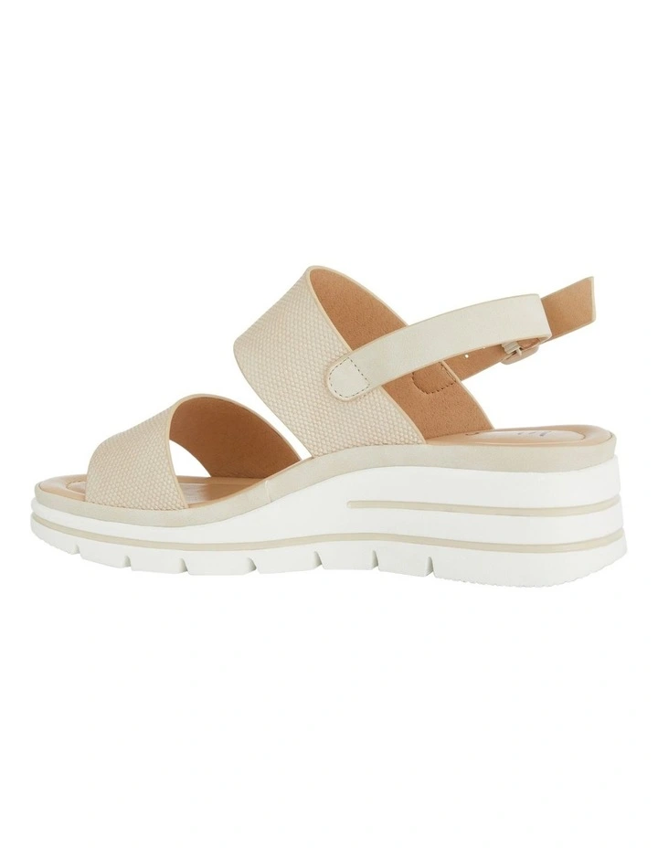 Kismet Sandals in Natural Print image 3