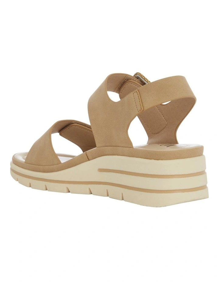 Kyla Sandals in Tan Smooth image 3