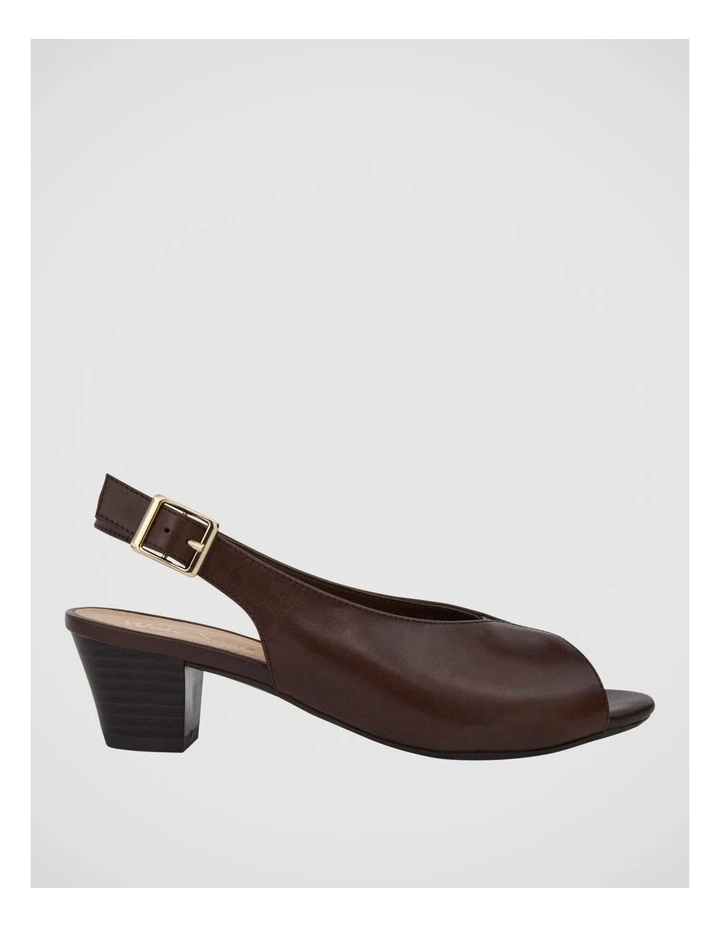 Hilda Sandals in Brown Leather image 1