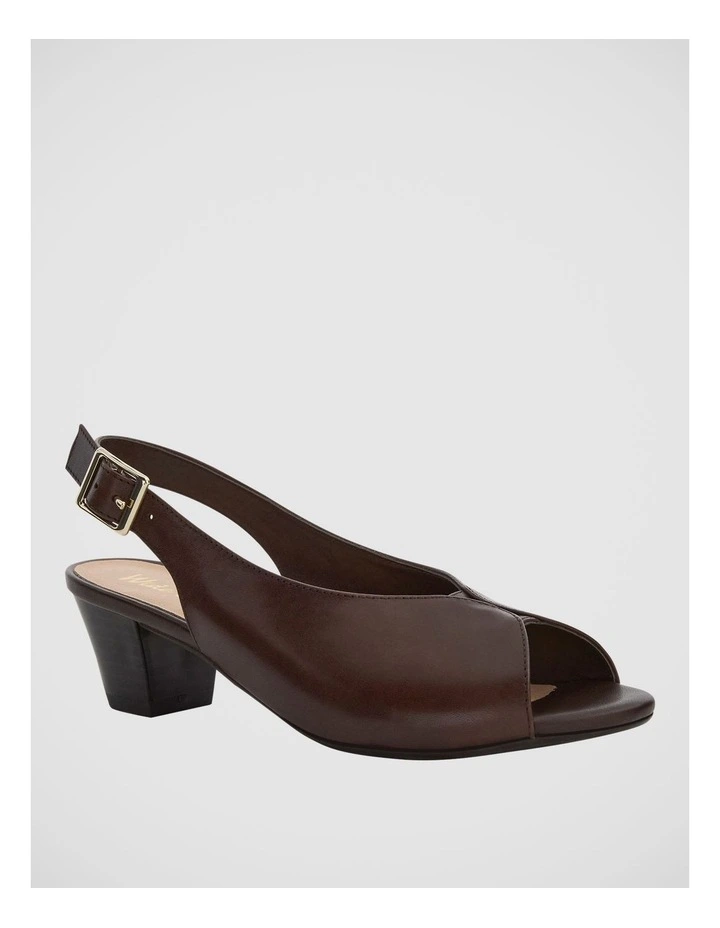 Hilda Sandals in Brown Leather image 2