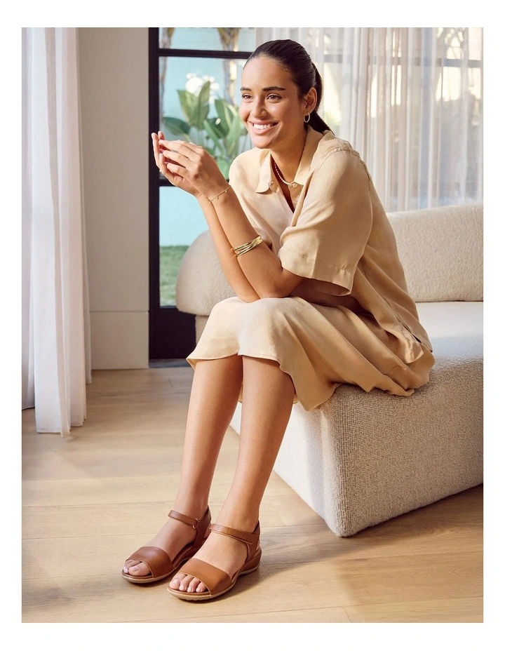 Camden Mid Brown Glove Sandals image 2