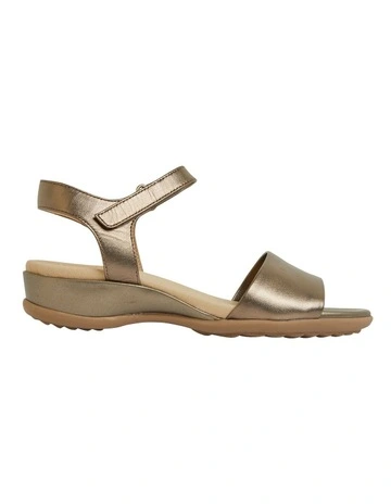 Camden Pewter Metallic Sandals