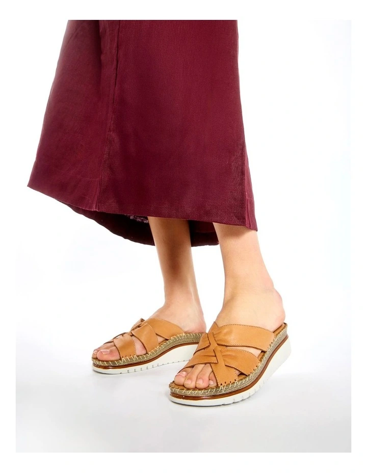 Hannah Sandals in Tan Glove image 2