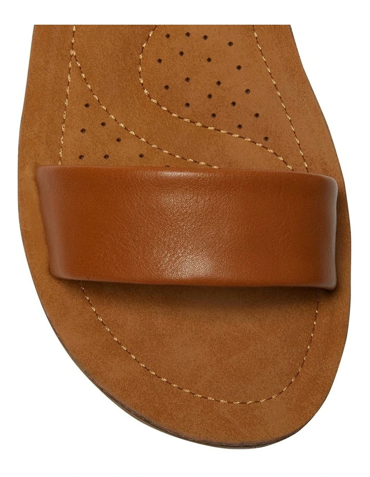 Eliza Sandals in Tan Smooth image 7
