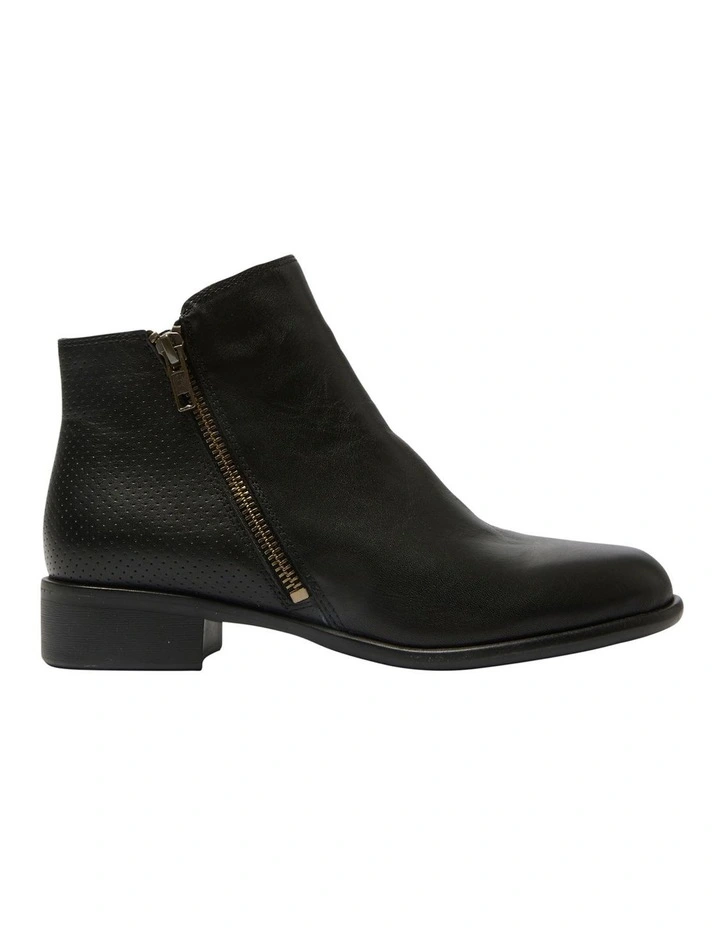 Lorenzo Boots in Black Leather image 1