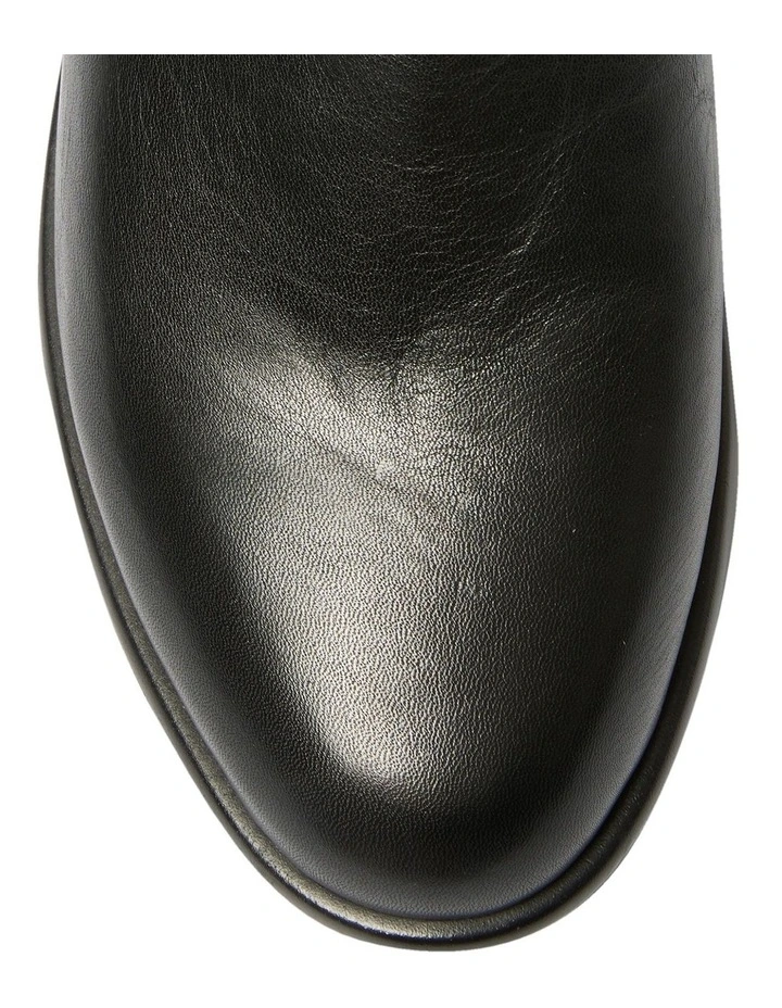 Lorenzo Boots in Black Leather image 7