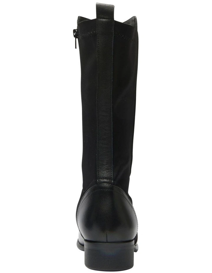 Leroy Knee High Boot in Black Glove image 5