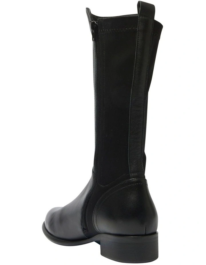Leroy Knee High Boot in Black Glove image 6