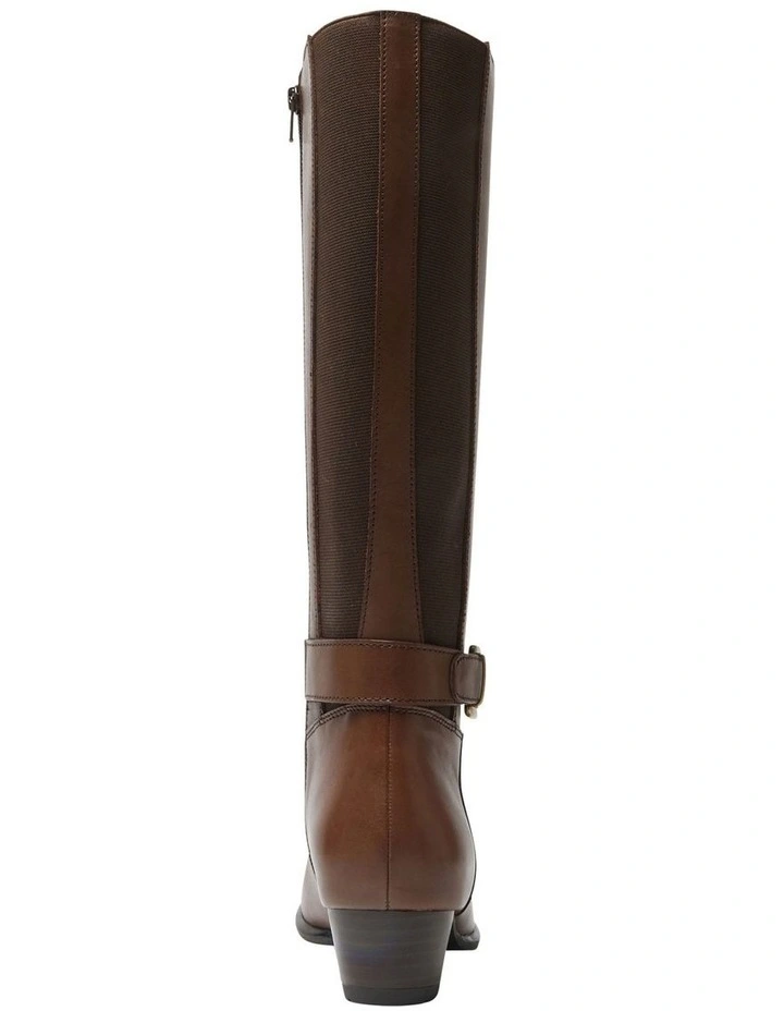 Diesel Boots in Brown Leather image 5