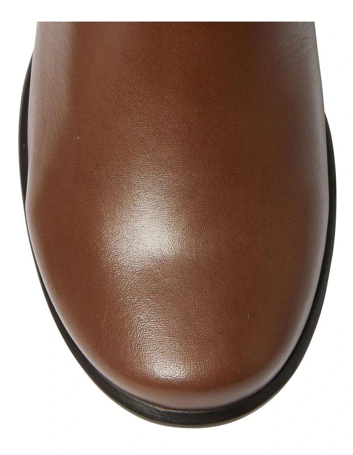Diesel Boots in Brown Leather image 7