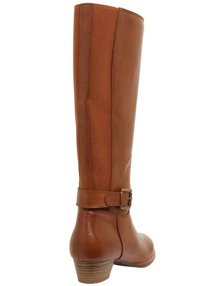 Diesel Boots in Mid Brown Glove image 4