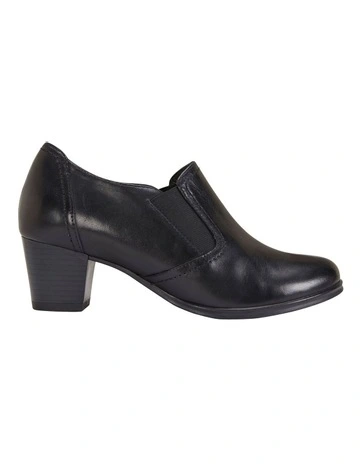 Harris Shoes in Black Glove/Elastic