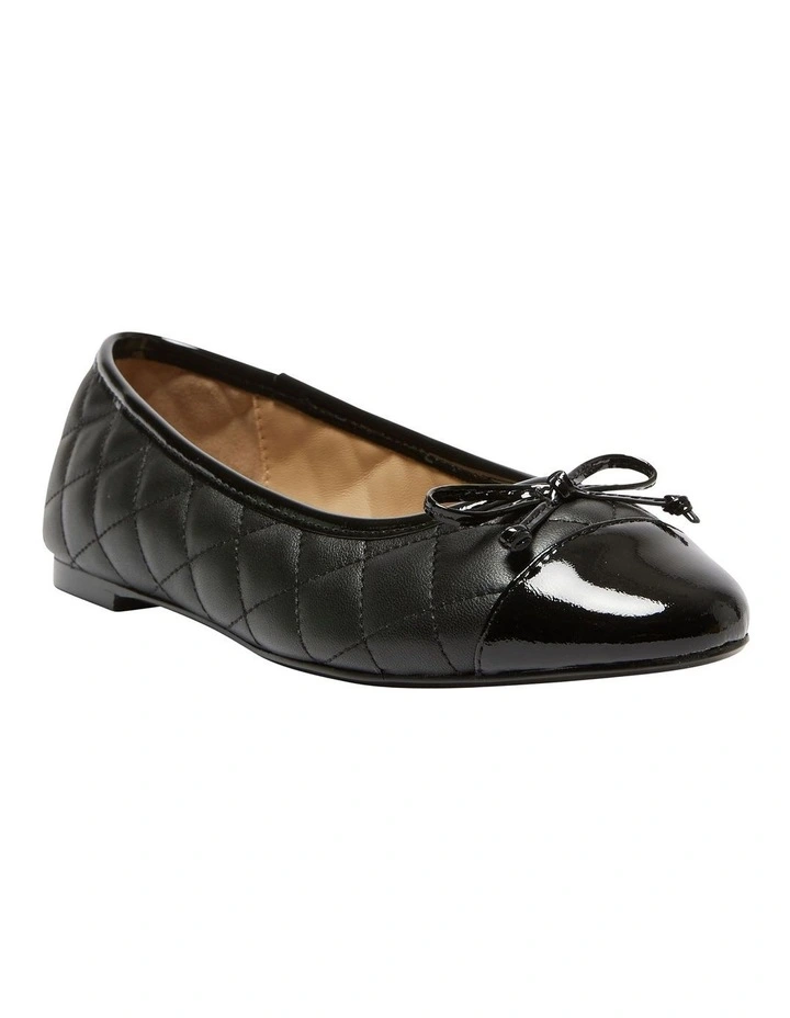 Fifi Flat Shoes in Black image 3