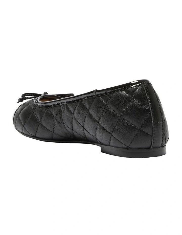 Fifi Flat Shoes in Black image 6