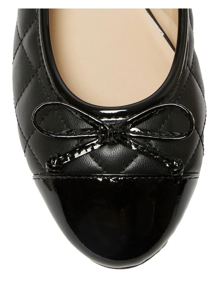 Fifi Flat Shoes in Black image 7