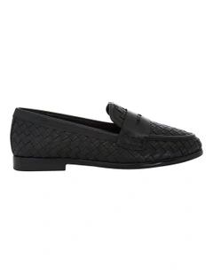Wagner Loafers in Black Weave