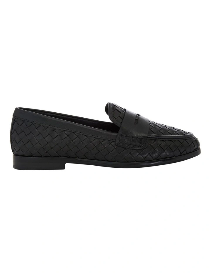 Wagner Loafers in Black Weave image 1