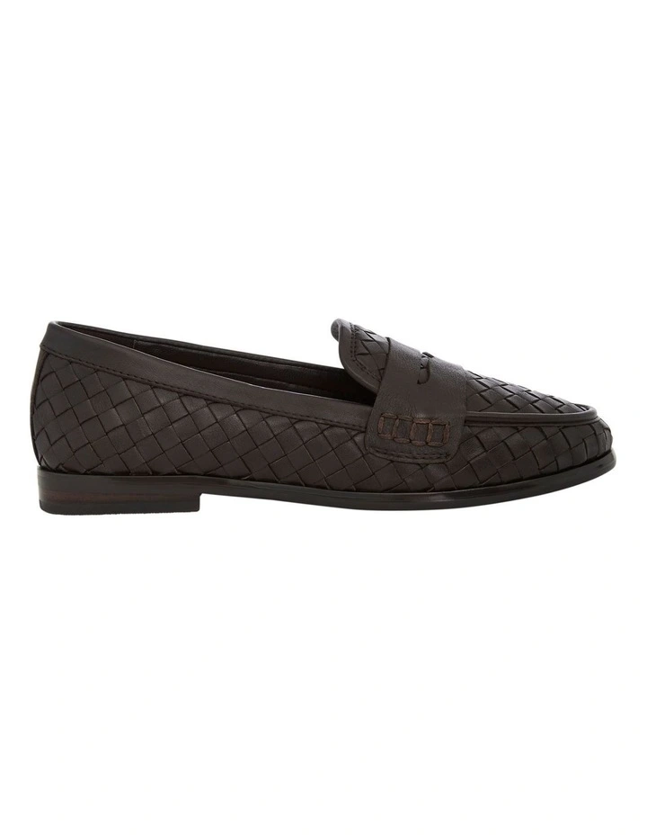 Wagner Loafers in Chocolate Weave image 1