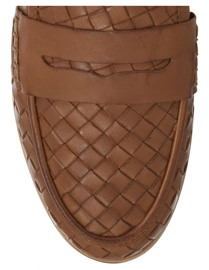 Wagner Loafers in Tan Weave image 4