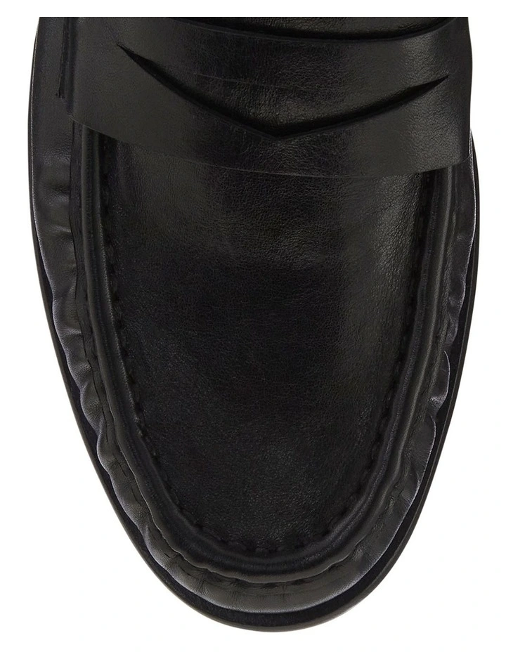 Turner Loafers in Black Leather image 4