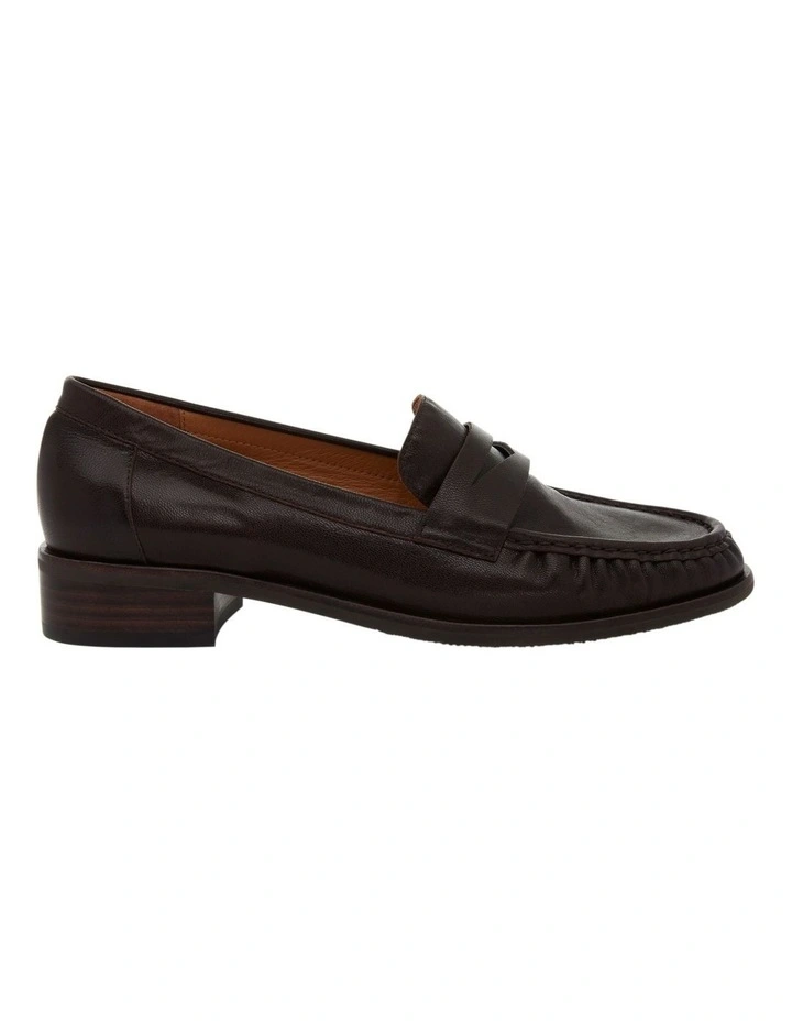 Turner Loafers in Chocolate Leather image 1