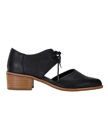 Exhibit Black Glove Heeled Shoes