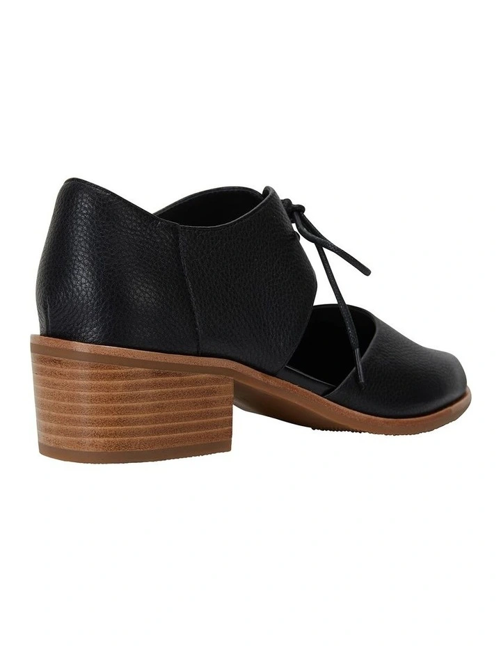 Exhibit Black Glove Heeled Shoes image 4