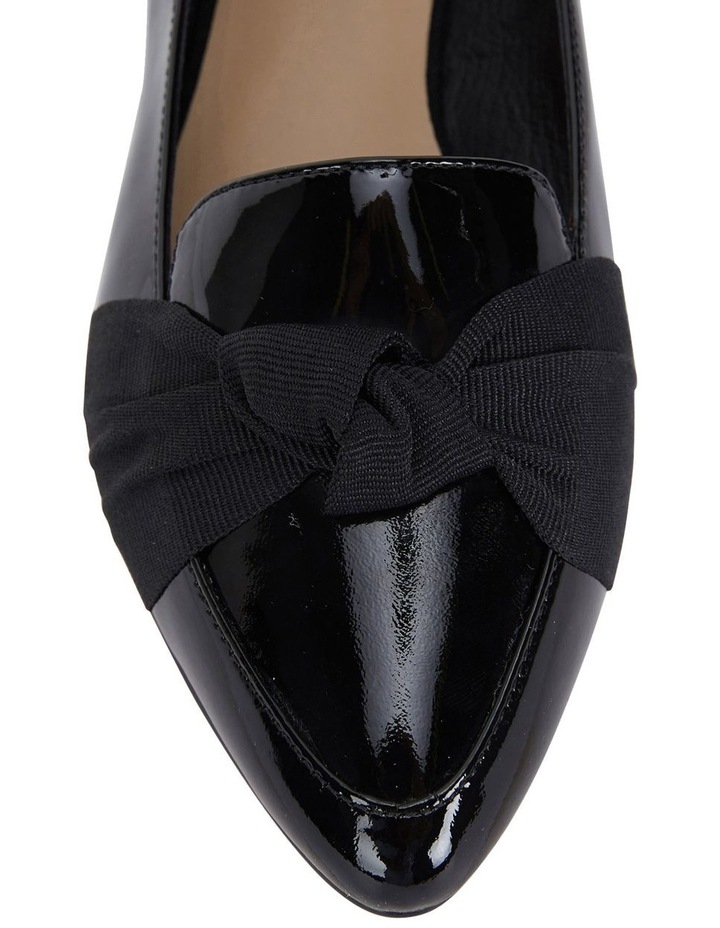 Black patent flat shoes women's Clearance