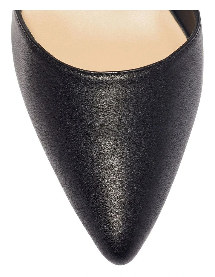 Gwyneth Black Glove Heeled Shoes image 7