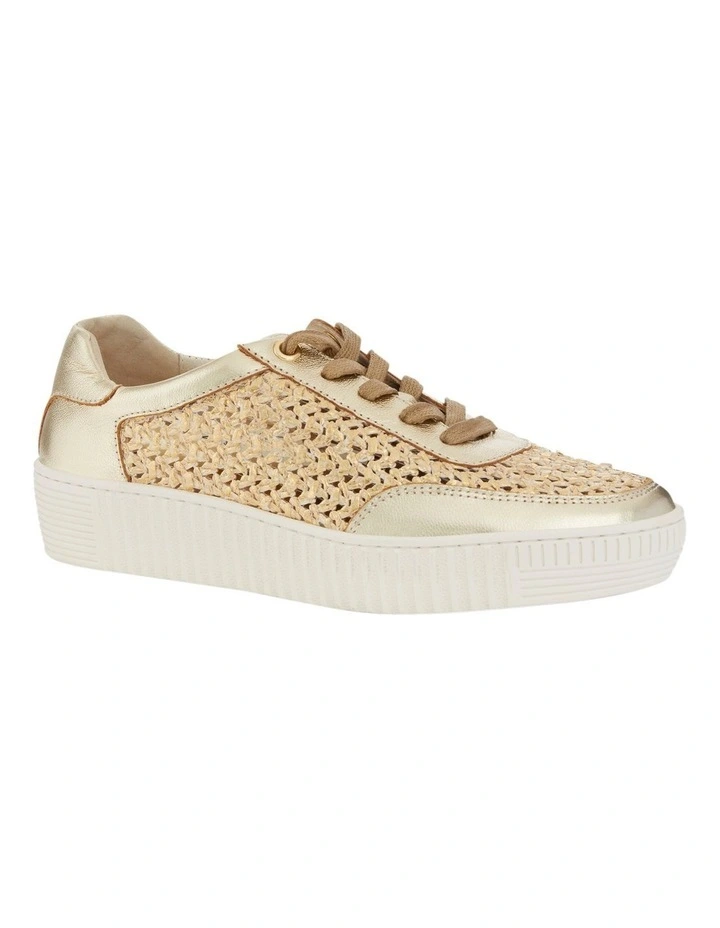 Bond Sneakers in Gold Multi image 2