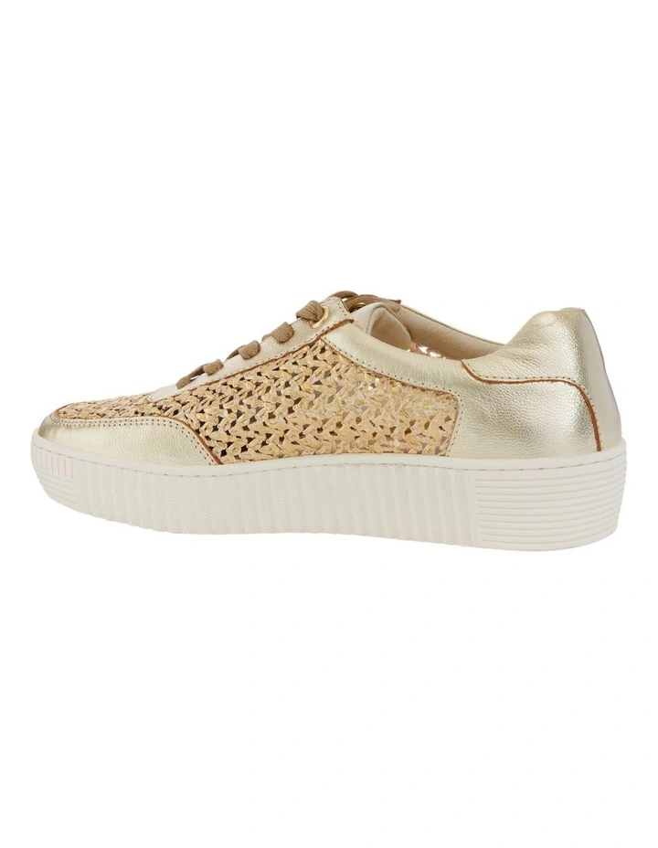 Bond Sneakers in Gold Multi image 3