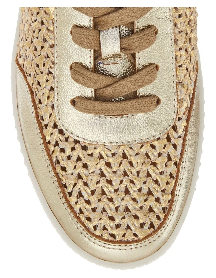 Bond Sneakers in Gold Multi image 4