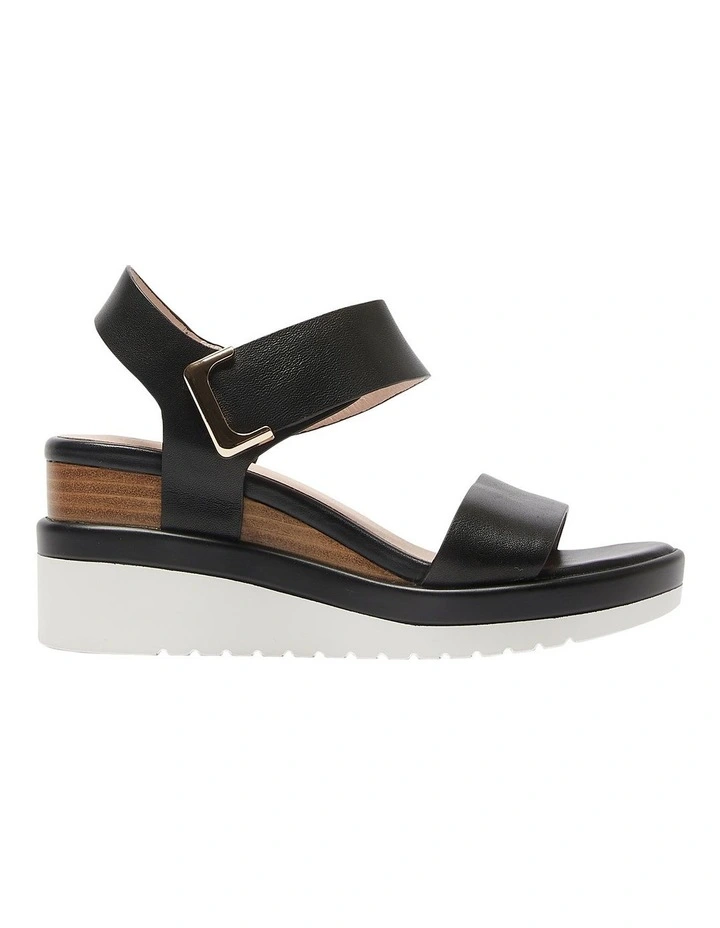 Iris Sandals in Black Leather image 1