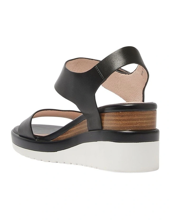 Iris Sandals in Black Leather image 6