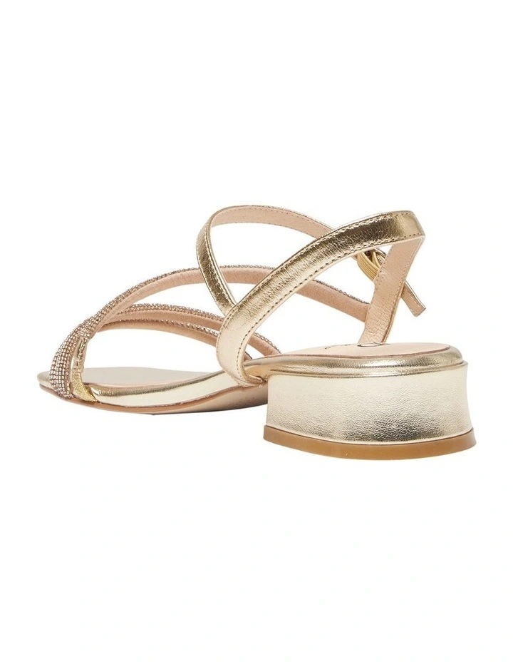 Majestic Sandals in Gold Metallic image 5